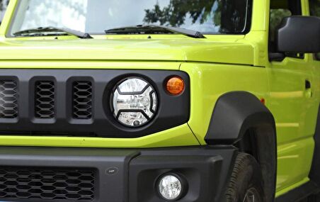 Suzuki jimny ön far koruma demiri çerçevesi 2019+