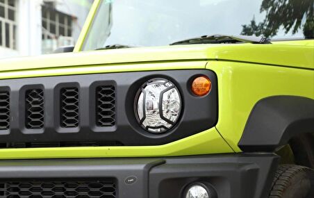 Suzuki jimny ön far koruma demiri çerçevesi 2019+