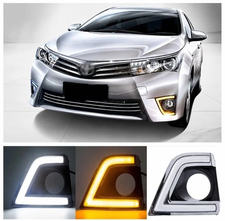 AUTOGP  Toyota corolla gündüz drl sis lambası farı ledli 2013 / 2017
