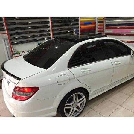 Mercedes w204 bagaj üstü spoiler pianoblack boyalı 2007 / 2014