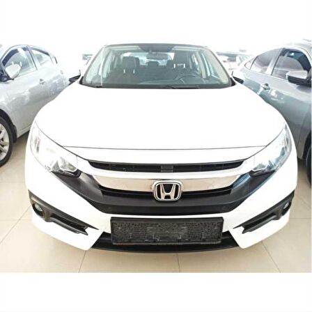 Honda civic fc5 uyumlu ön sis orta çıta karbon 2016-20