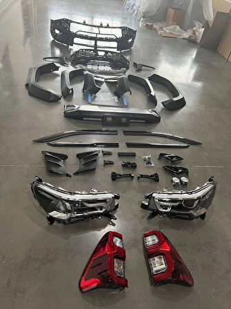 Toyota hilux gr makyajlı dönüşüm body kit seti 2016 / 2016