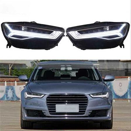 Audi a6 matrix ön far seti ledli 2012 / 2016