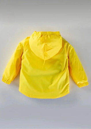 ERKEK BEBEK KAPÜŞON DETAYLI YAĞMURLUK - RÜZGARLIK