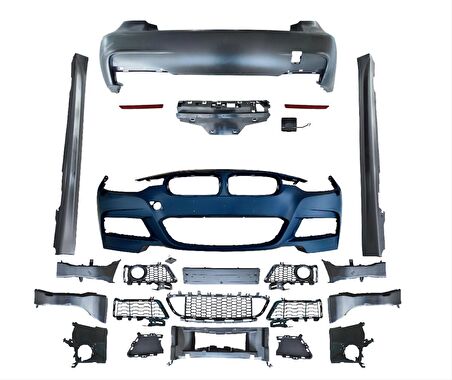 3 SERISI F30 2012-2018 IÇIN UYUMLU   MT BODY KIT (ÖN-ARKA-YAN)