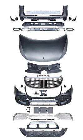 Mercedes vito gls maybach body kit tampon seti