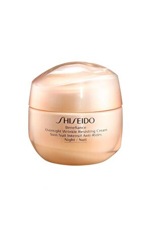 Shiseido Benefiance Overnight Resisting Cream 50 ml Yüz Bakım Gece Kremi