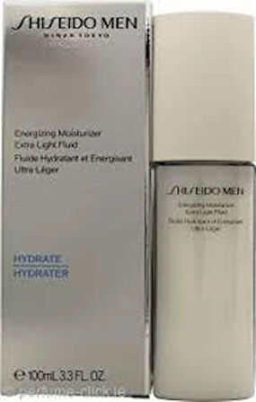 Shiseido Men Energizing Moisturizer Extra Light Fluid 100ML