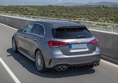 Mercedes w17 hb arka tampon difüzörü ve egzoz seti 2019+