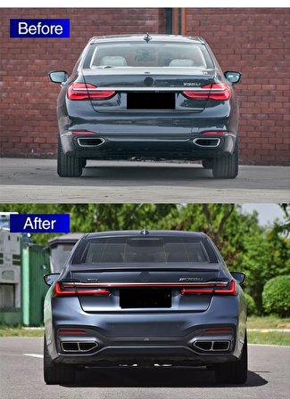 Bmw g11 dönüşüm g12 facelift body kit  (far stop bagaj çamurluk kaput dahil)