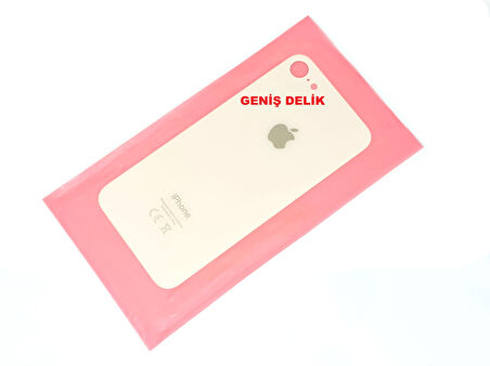 Tkgz İPhone 8 Arka Kapak (CAM) GOLD