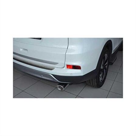 Honda crv uyumlu egzoz ucu oval krom 2013+