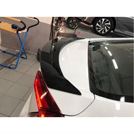 Honda civic fc5 uyumlu arka spoiler oval boyasız 2016+