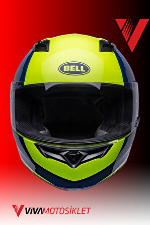 BELL PS QUALIFER TURNPIKE  - HVZY-NAVY(MAVİ-YEŞİL)/XL