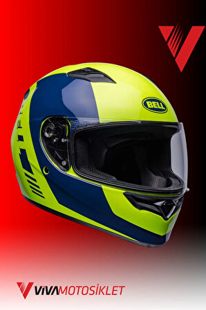 BELL PS QUALIFER TURNPIKE  - HVZY-NAVY(MAVİ-YEŞİL)/XL
