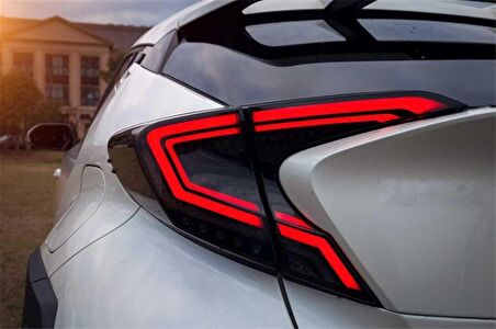 	Toyota chr stop lambası ledli komple takım smoke 2016 / 2019