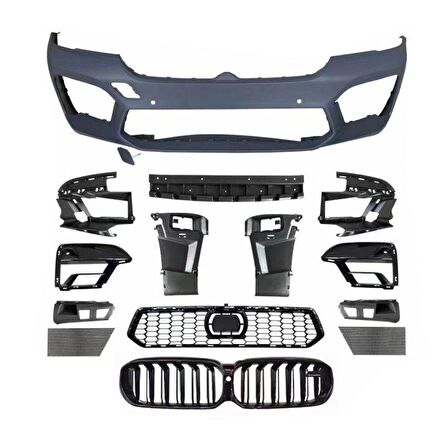 Bmw g30 lci f90 m5 body kit tampon seti 2021+