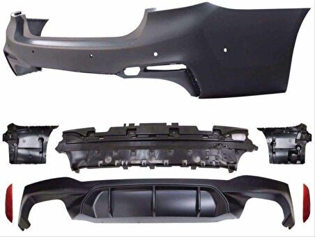Bmw g30 lci f90 m5 body kit tampon seti 2021+