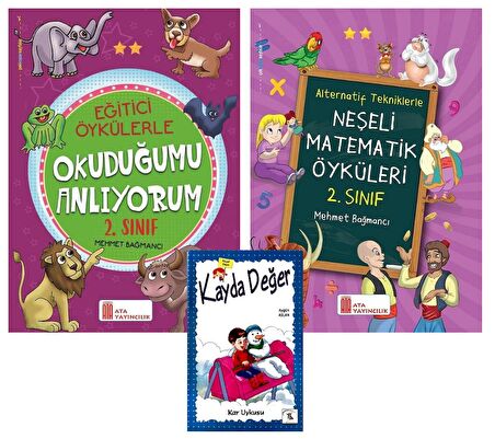 Ata 2.Sınıf Okuduğumu Anlıyorum + Neşeli Matematik Öyküleri