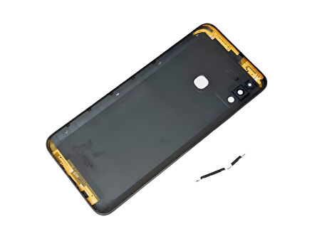 Infinix HOT 11 PLAY Uyumlu FULL KASA Arka Kapak Batarya Kapağı - SİYAH