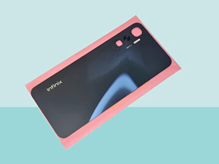 Infinix HOT 20 Uyumlu Arka Kapak Batarya Kapağı - SİYAH