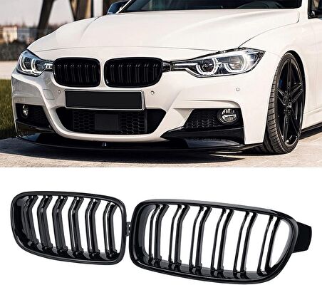 Bmw F30 ön panjur böbrek m3 f80 model piano black 2012+