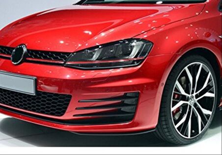 GOLF 7 2013-2017 IÇIN UYUMLU GTI ÖN TAMPON VE PANJUR SETI