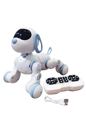 Uzaktan Kumandalı Şarjlı Çok Fonksiyonlu Eğitici ve Öğretici İnteraktif Akıllı Robot Köpek Kumandalı
