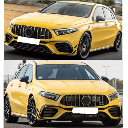 Mercedes w177 a45 ön tampon ve panjur seti 2019+