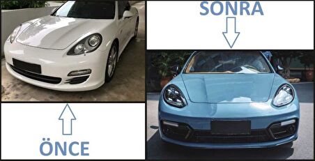 Porsche panamera gts full body kit tampon seti 2011 / 2013