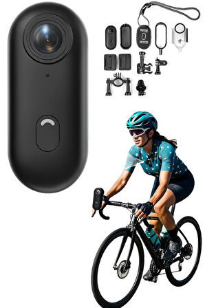 QASUL 1080P Cep Mini Spor Vücut Kamerası Taşınabilir Kask Vlog Kamera  Wifi Kablosuz APP Kontrol