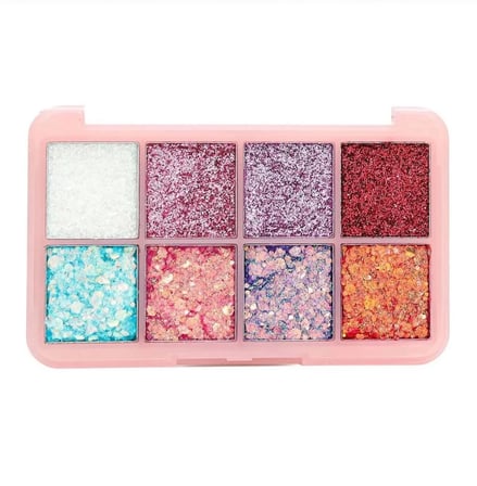 ROSE COSMETİCS GLİTER FAR PALETİ YÜZ VE VUCUT SİMİ IŞILTI