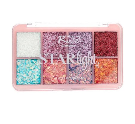 ROSE COSMETİCS GLİTER FAR PALETİ YÜZ VE VUCUT SİMİ IŞILTI