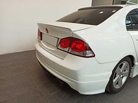 Honda civic fd6-fb7 2006-2015 uyumlu arka cam üstü spoiler