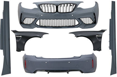 Bmw f22 m2 competition body kit tampon seti