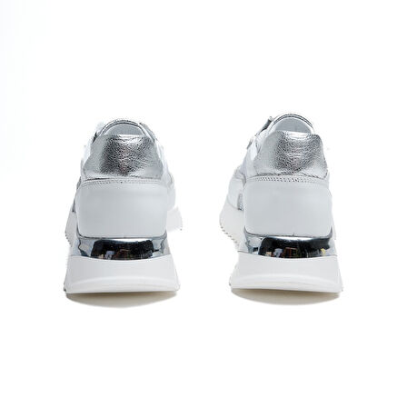 Comfort Taban Fileli Hakiki Deri Kadın Sneaker