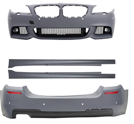 Bmw f10 lci mtech body kit tampon seti 2014+