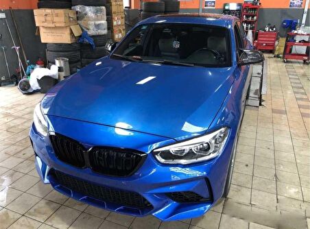 Bmw f20 lci m2 ön tampon ve panjur seti 2015+