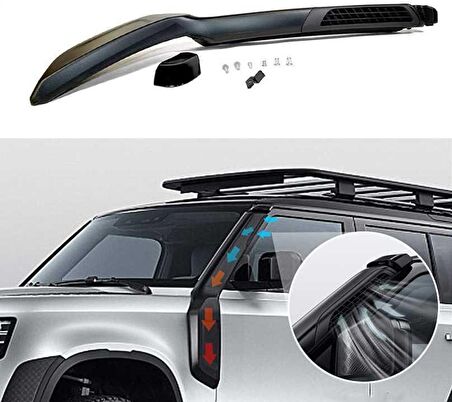 Lr defender snorkel havalandırma kiti 2020+