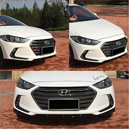 Hyundai elantra ön tampon altı lip 3 parça 2016 / 2019
