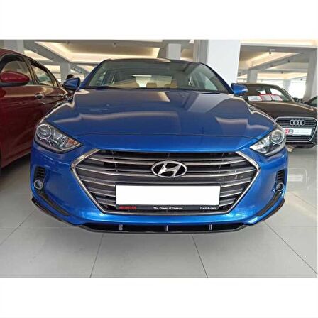 Hyundai elantra ön tampon altı lip 3 parça 2016 / 2019