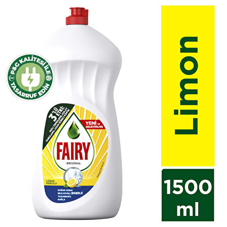 Fairy Limon 1500 ml Sıvı Bulaşık Deterjanı