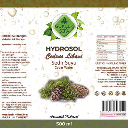Hydrosol Sedir Suyu