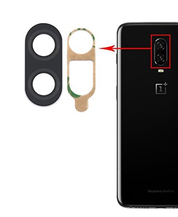 OnePlus 6 Kamera Lensi Camı A6000 A6003