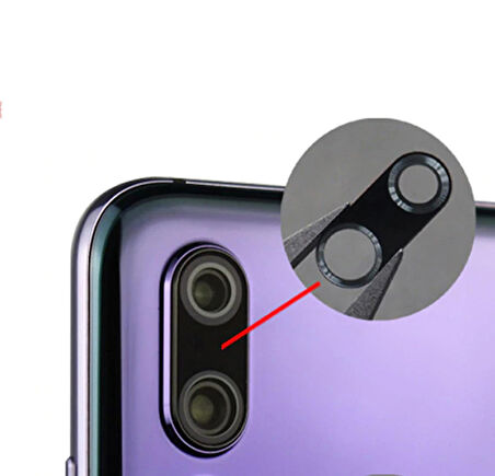 Huawei P20 Pro Kamera Lensi Camı CLT-L29 CLT-L09 CLT-AL00