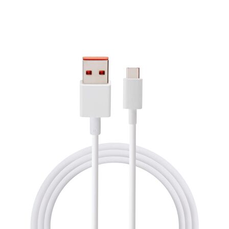Xiaomi Poco X4 Pro 5G Şarj Kablosu 6A Type C Turbo Charge 2201116PG