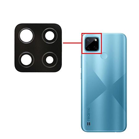 Realme C21Y Kamera Lensi Cam RMX3261 RMX3263