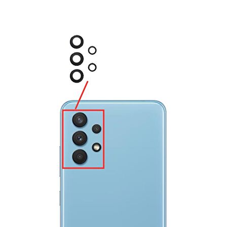 Samsung Galaxy A32 4G Kamera Lensi Cam SM-A325F/DS