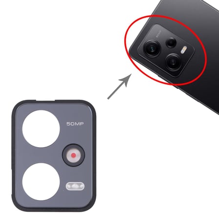 Xiaomi Redmi Note 12 Pro Uyumlu Kamera Lensi Cam Full 22101316C, 22101316I 23013RK75C 22101316G