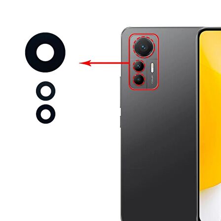 Xiaomi 12 Lite Uyumlu Kamera Lensi Cam 2203129G